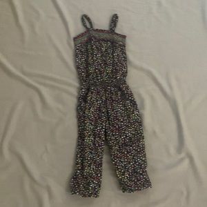 Girls Floral Romper